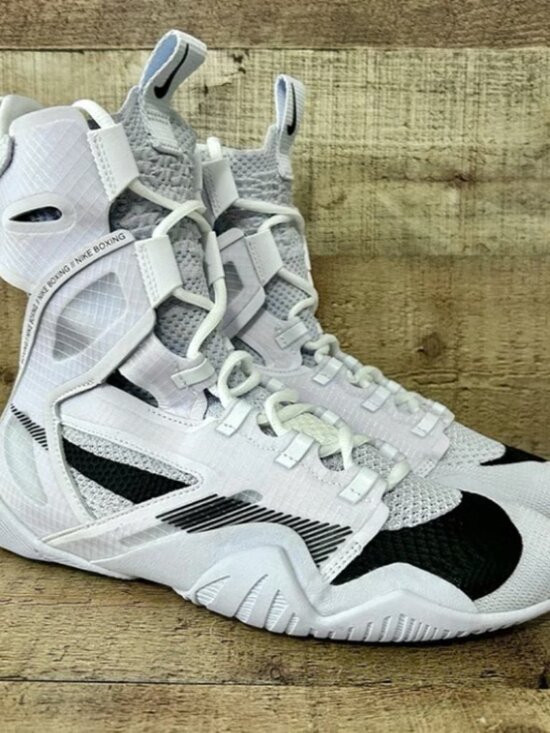 Nike HyperKO 2 Boxing Shoes Men’s Size 11 White/Black/Grey CI2953-100 NEW main image 4